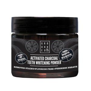 Grounded Activated Charcoal Teeth Whitening Powder